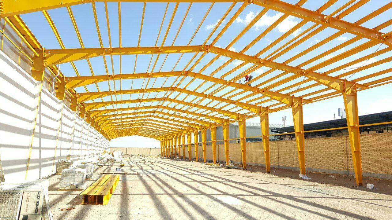 نصب سیستم‌های سازه‌ای و اسکلت فلزی