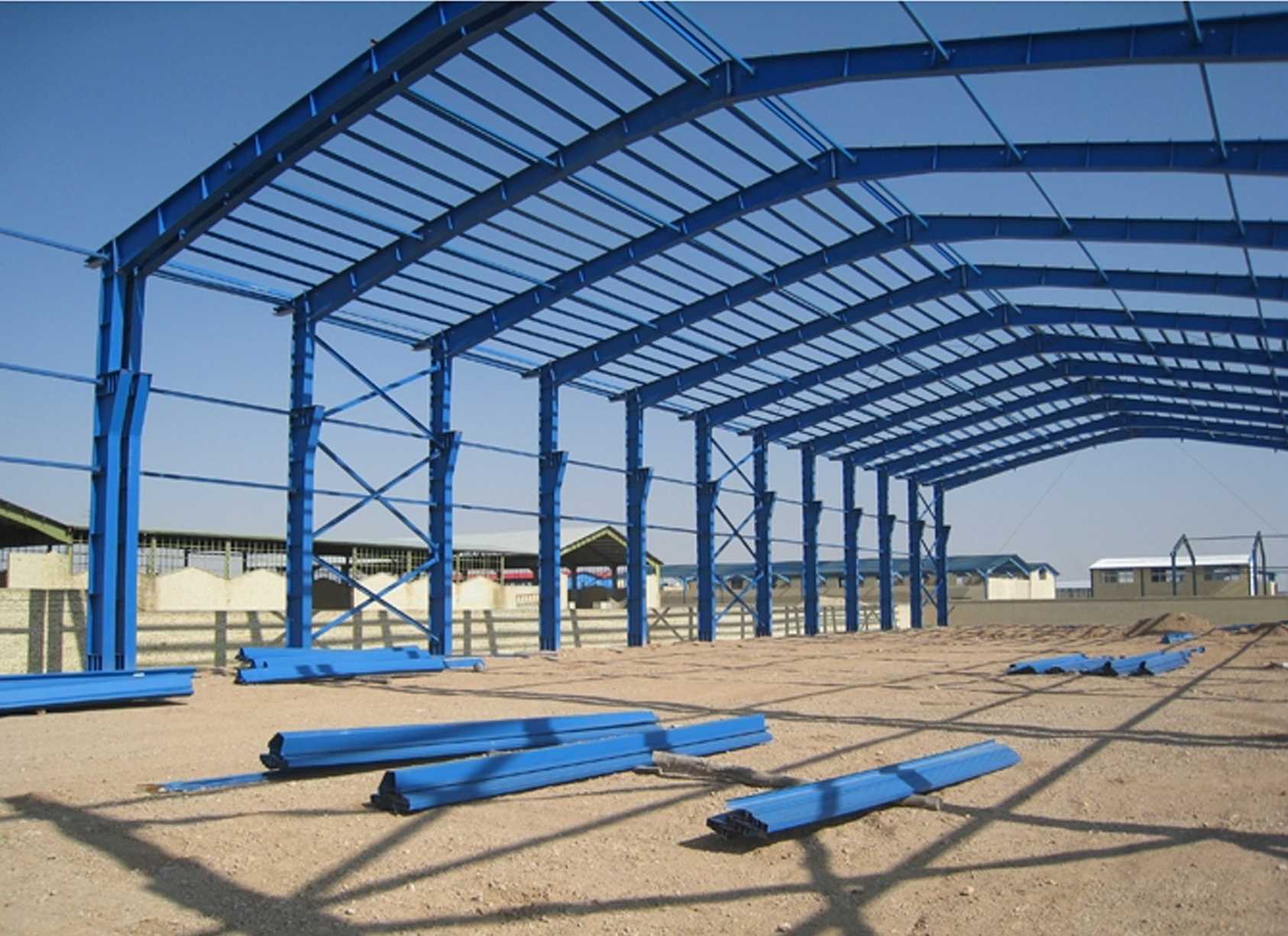 نصب سریع و حرفه‌ای سوله‌ها